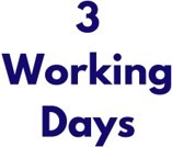 3 working days