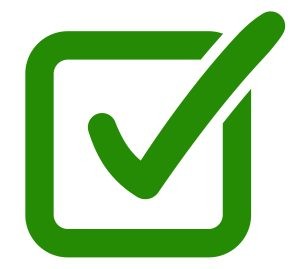 Green tick image