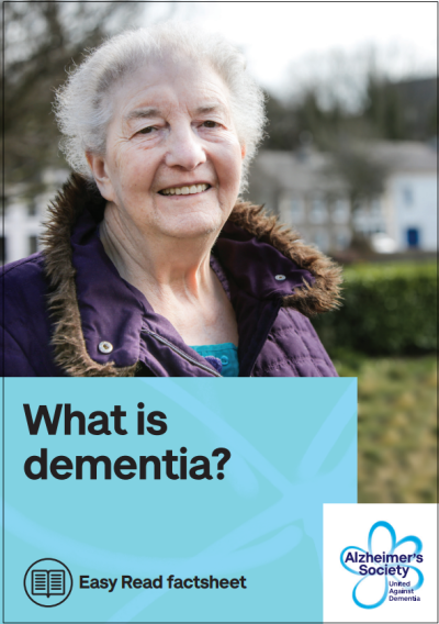 What is dementia easy read front page