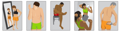 Self-monitoring of moles image