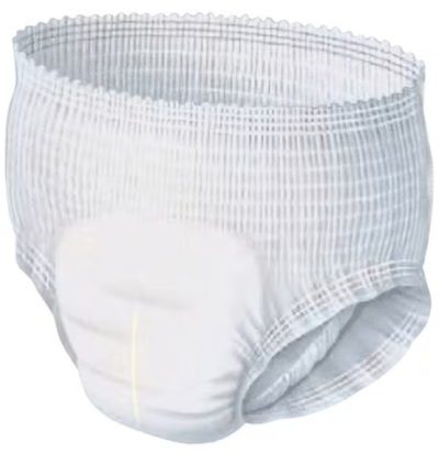 All in one disposable incontinence pants